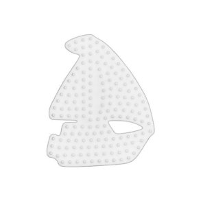 Hama - Stiftplade - Sejlskib - 7x9cm