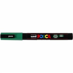 Posca marker Pc 3M, Green, 0,9 - 1,3 mm spids
