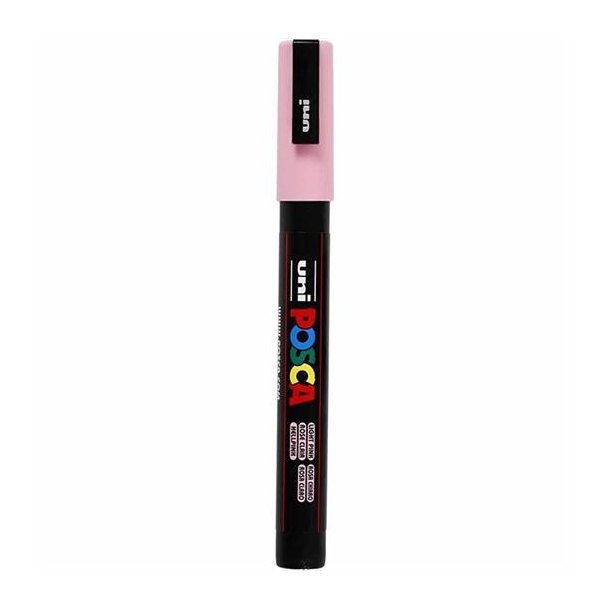 Posca marker Pc 3M, Light Pink, 0,9 - 1,3 mm spids