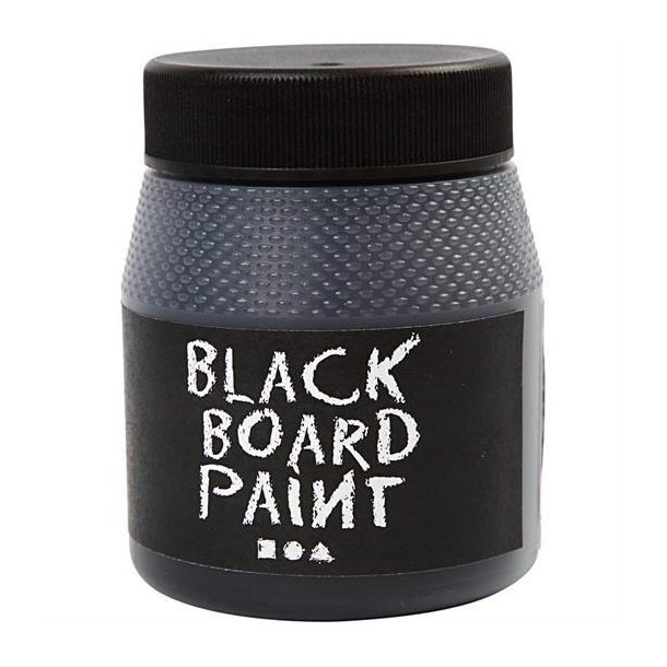 Tavlemaling, sort, 250ml