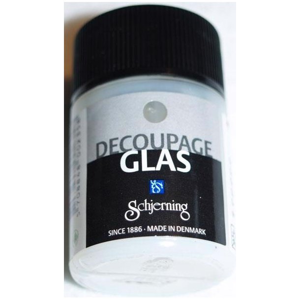 Schjerning Decopage lak - Glas - 30 ml.