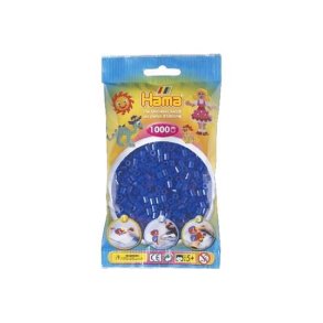 Hamaperler - Midi - 1000 stk - Neon bl�