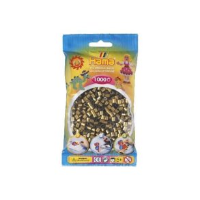 Hamaperler - Midi - 1000 stk - Bronze