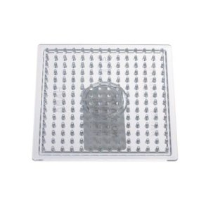 Hama - Stiftplade - Firkant - 7,5x7,5cm - Transparent