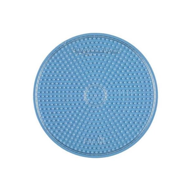 Hama - Stiftplade - Rund - 15cm - Transparent