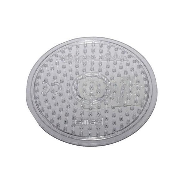 Hama - Stiftplade - Rund - 8cm - Transparent