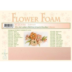 Leane Design Flower Foam Salmon - Laks