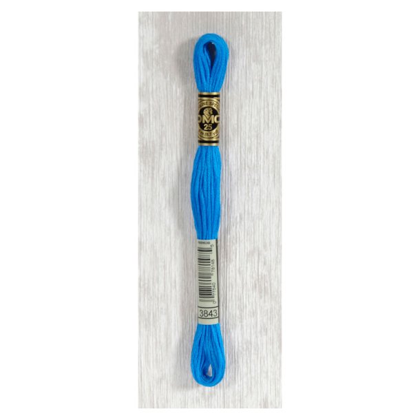 DMC Broderigarn - Moulingarn Bl - Nr 3843 - 8 m