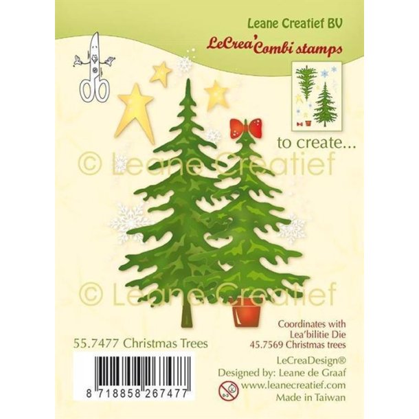 Leane Design - Stempel - Christmas Tree / Juletr - 55.7477