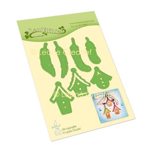 Leane - Die - Birdhouses & Feathers / Fuglehus & Fjer - 45.7804
