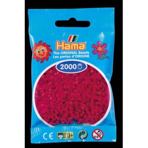 Hamaperler  - Mini - 2000 stk - Vinr�d