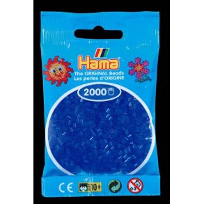 Hamaperler - Mini - 2000 stk - Neon bl�