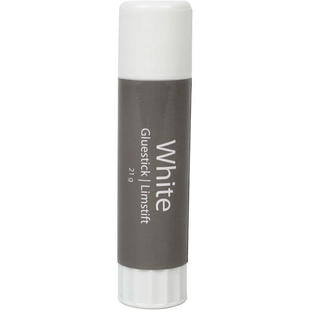 Limstift - Hvid - 21g