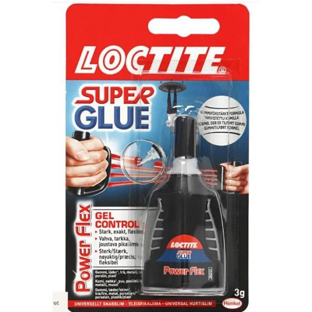 Loctite - Super Glue - Sekundlim - 3 gr.