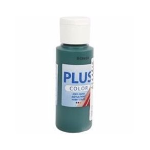 Plus Color hobbymaling, Dark green, 60 ml