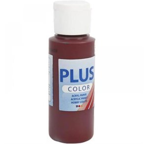 Plus Color hobbymaling - Bordeaux - 60 ml