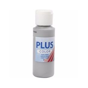 Plus Color hobbymaling, Rain Grey, 60 ml