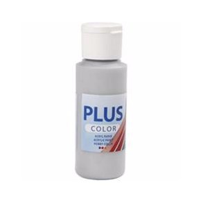 Plus Color hobbymaling, Silver, 60 ml