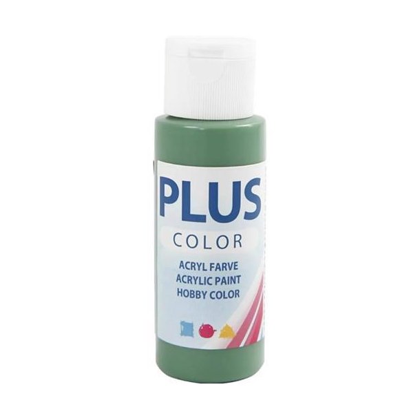 Plus Color hobbymaling -  Forrest green - 60 ml