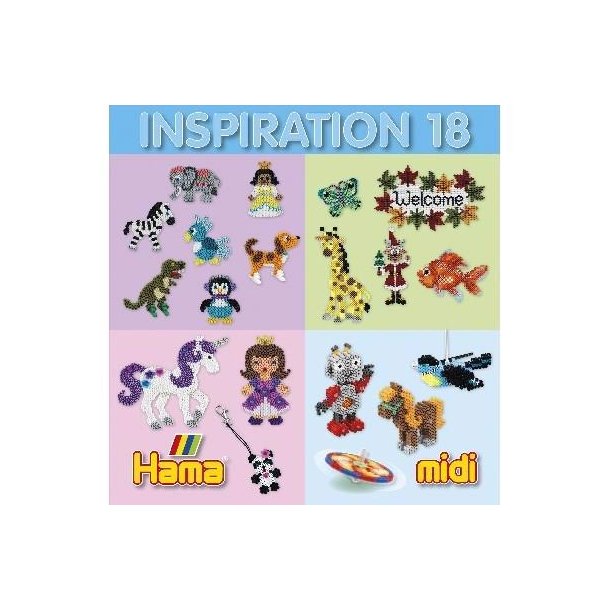 HAMA - Inspirationshfte 18 - Midi perler