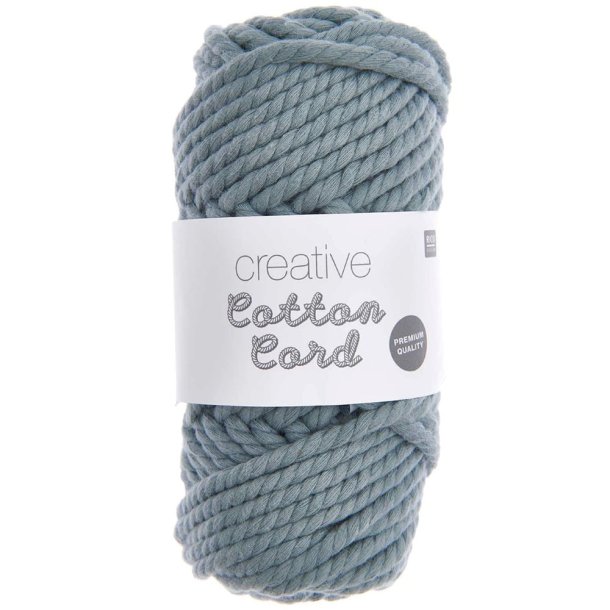 Cotton Cord - Macrame snor - Aqua