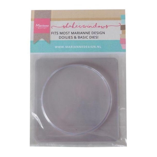 Marianne Design - Shaker Window - Circles 9 cm