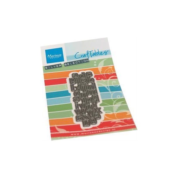 Marianne Design - Die - Punch die: Alphabet / Alfabet - CR1594