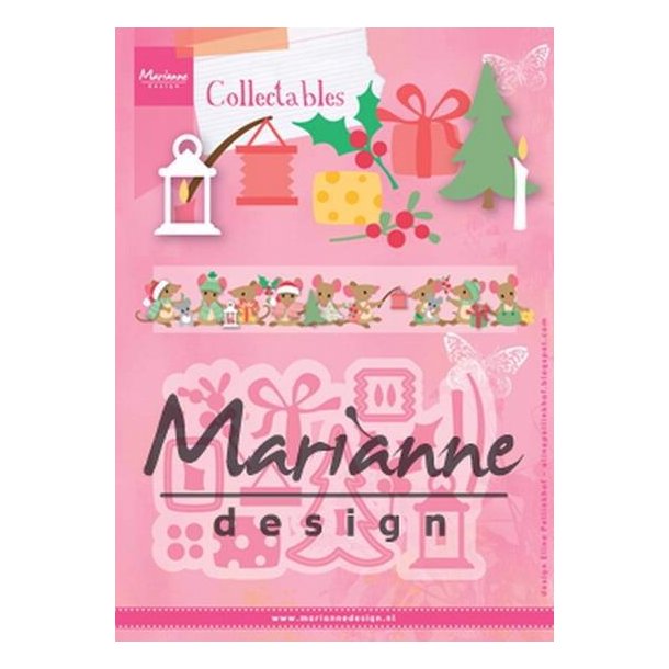 Marianne Design - Die - Eline's Christmas Decoration / Juledekorationer