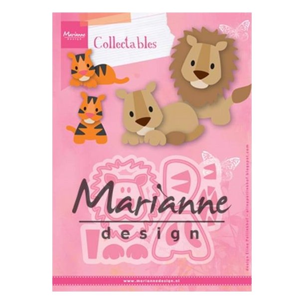 Marianne Design - Die - Lion & Tiger / Lve & Tiger