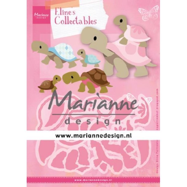 Marianne Design - Die - Eline's - Turtles - COL1480