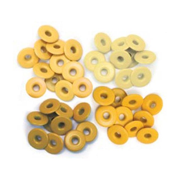 We R Memory Keepers - Wide Eyelets - Yellow