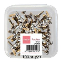 Marianne Design - Push Pins / Brads - Soldaterben - Silver