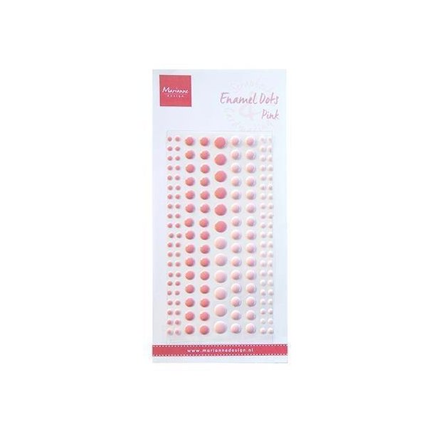 Marianne Design - Enamel Dots - Two Pink - PL4517