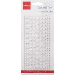 Marianne Design - Enamel Dots - Snowflakes - PL4520