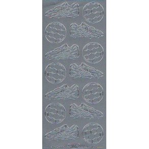Fodbolde og stvler - Stickers slv