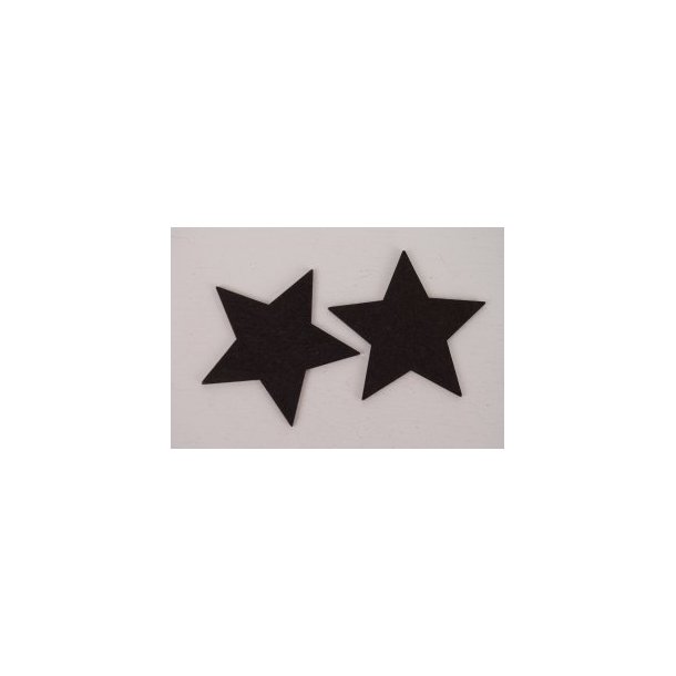 Stjerne i Tr - 7 cm - 6 Stk. - 420294