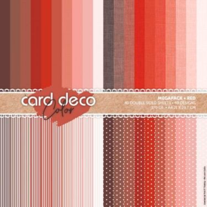 Card Deco - Blok A4 - R�d