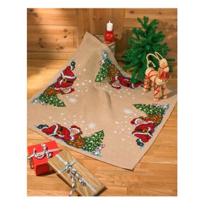 Broderi Kit - Nissen Sover - 115x115cm