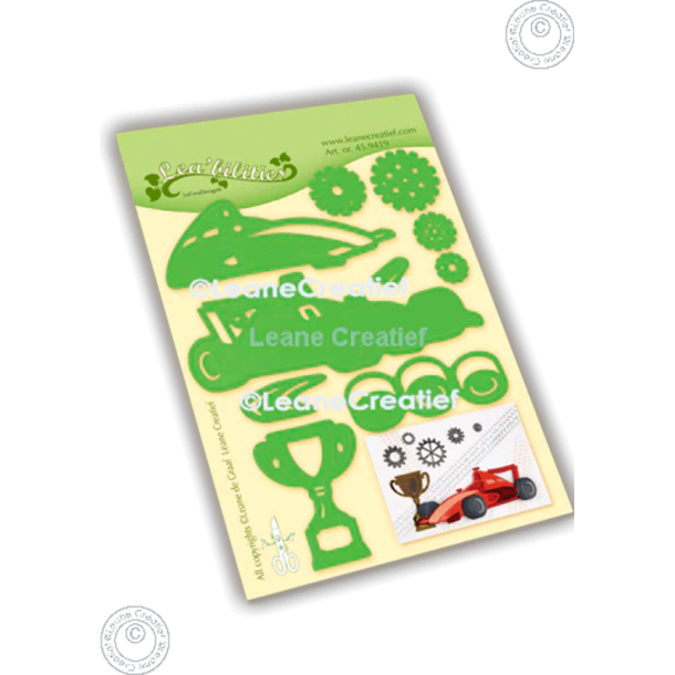 Leane Creatief - Die - Racing Car / Racerbil