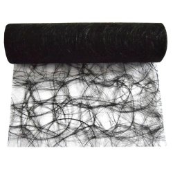 Sizoweb Bordlber - Sort - 25 mtr.