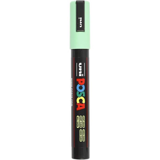 Posca Marker PC 5M Light Green, 2,5 mm spids