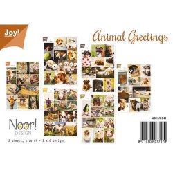 Joy Crafts - klippeark - Animal Greetings