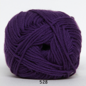 Hjertegarn - Bomuldsgarn 8/4 - Mrkelilla