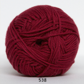 Hjertegarn - Bomuldsgarn 8/4 - Bordeauxrd