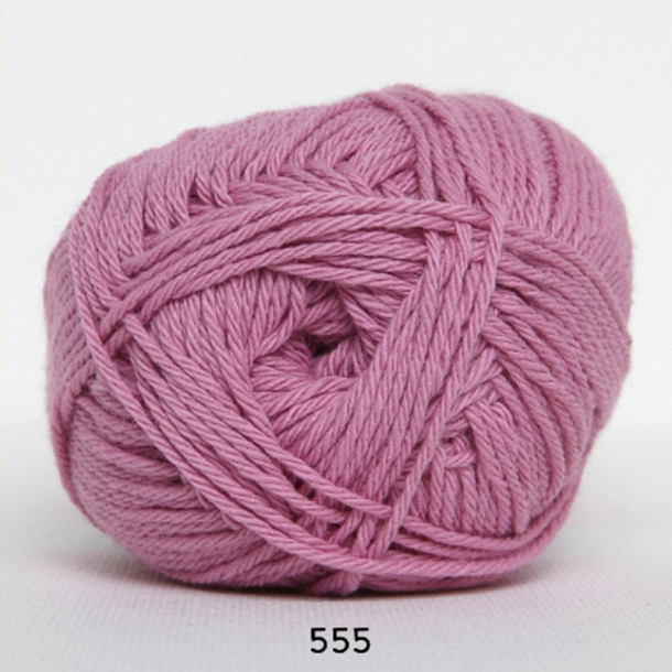 Hjertegarn - Bomuldsgarn 8/4 - Sart rosa