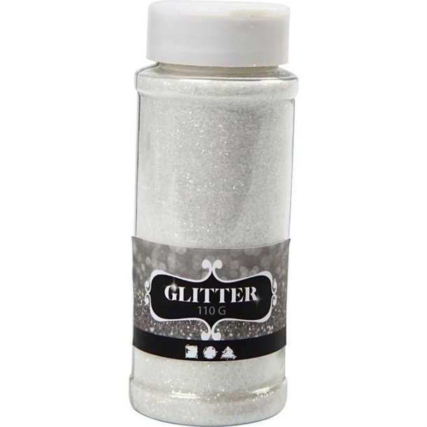Glitter - hvid - 51266