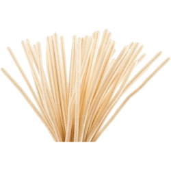 Chenille - 30 cm - Beige - 50 stk