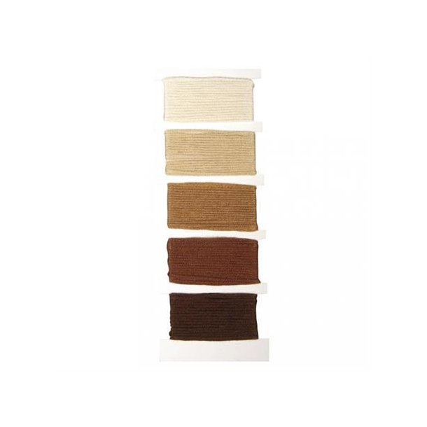 Rayher - Broderigarn - Beige / Brun