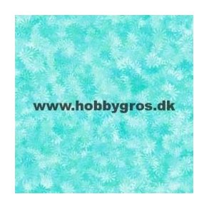 Karton med blomsterv�ld - Turkis