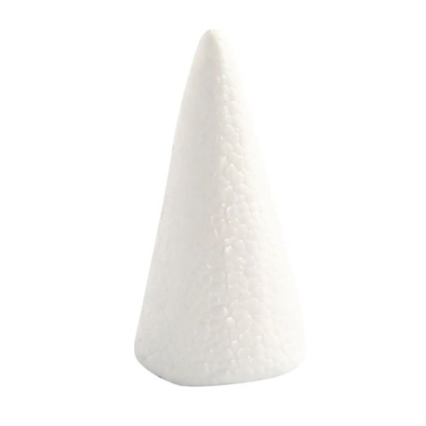 Kegle af Styropor - 16 x35 cm